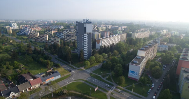 Křižovatka u vodojemu, zdroj: město Olomouc