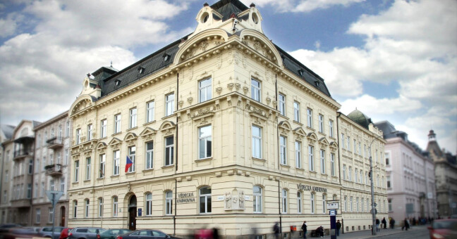 Vědecká knihovna Olomouc, zdroj: Seznam Mapy