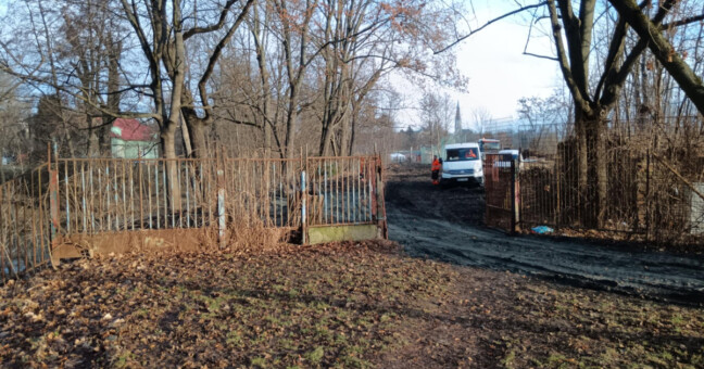 Objekt u Mlýnského potoka, kde aktuálně probíhají stavební práce; zdroj: Olomoucký Report