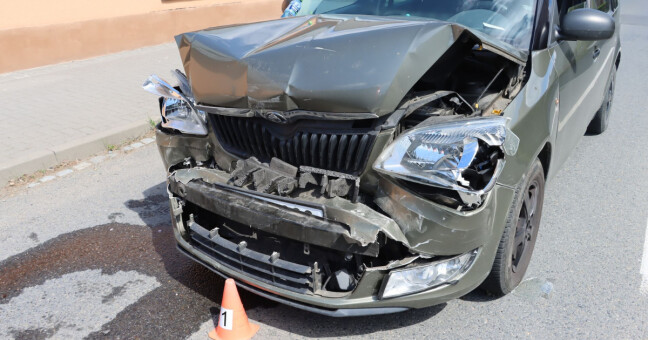 Nehoda ve Šternberku, zdroj: PČR