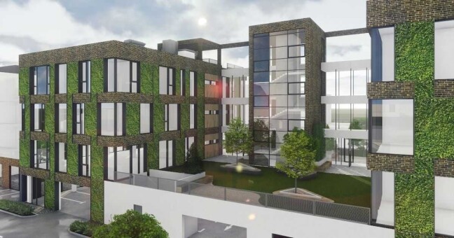 Plánovaná podoba Centra inovací a transferu technologií UP | vizualizace: Evžen Entner