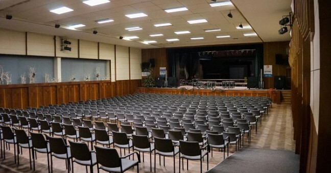 Předchozí vzhled interiéru v kulturním domě Zábřeh, zdroj: město Zábřeh