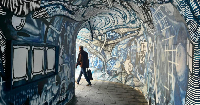 Aktuální výmalba, foto: Report.cz