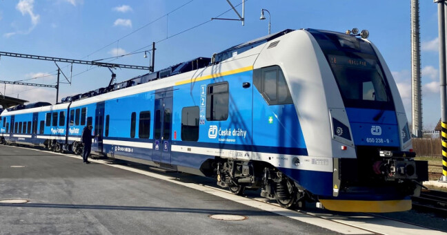 Vlaky RegioPanter, zdroj: České dráhy