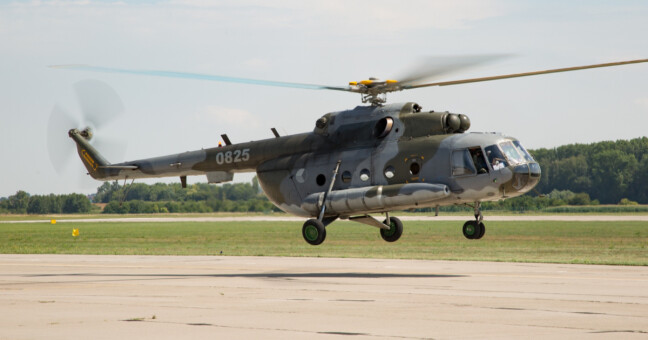 Vrtulník MI-17; zdroj: LOM Praha