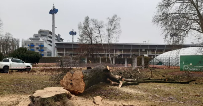 Vizualizace budoucí podoby ASO parku a současný stav, zdroj: MIloš Tichý a město Olomouc