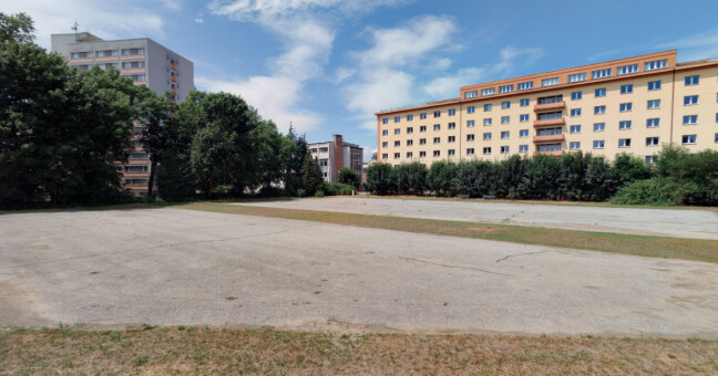 Aktuální stav prostranství, zdroj: Mapy.com