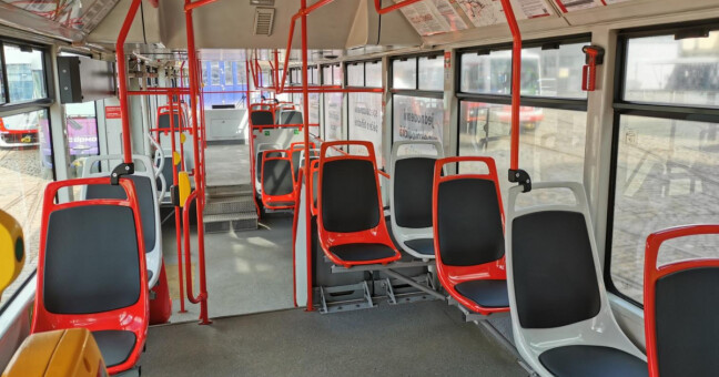 Návrh územního plánu a znázornění místa obratiště tramvají na mapě, zdroj: DPMO, MMOl, Mapy.com