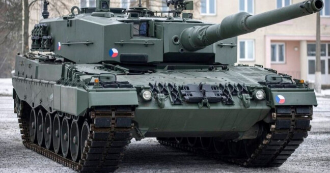 Tank Leopard 2A4, zdroj: AČR