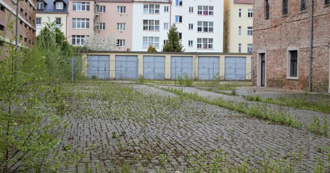 Prostranství v ulici Koželužská, foto: Olomoucký Report