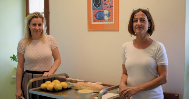 Jana Marie Páralová (vlevo) a Martina Salvetová, foto: Olomoucký Report