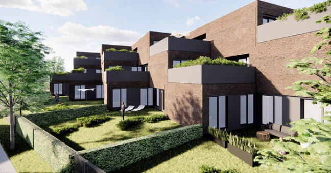 Vizualizace projektu Rezidence Glazarová, zdroj: Artera Atelier