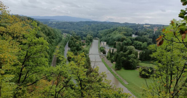 Pohled z vyhlídky Svrčov, zdroj: mapy.cz