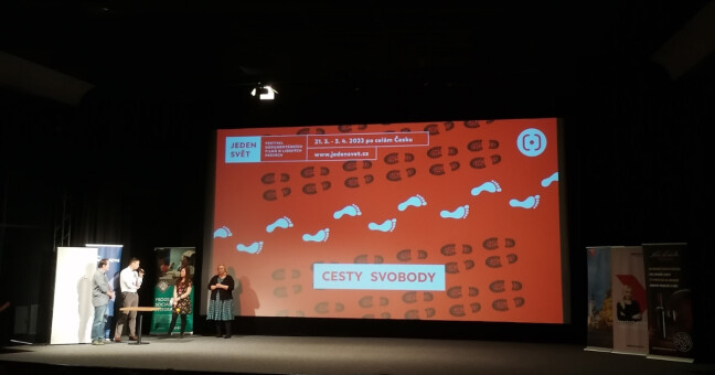 Zahájení festivalu Jeden svět Olomouc 2022, zdroj: Olomoucký Report