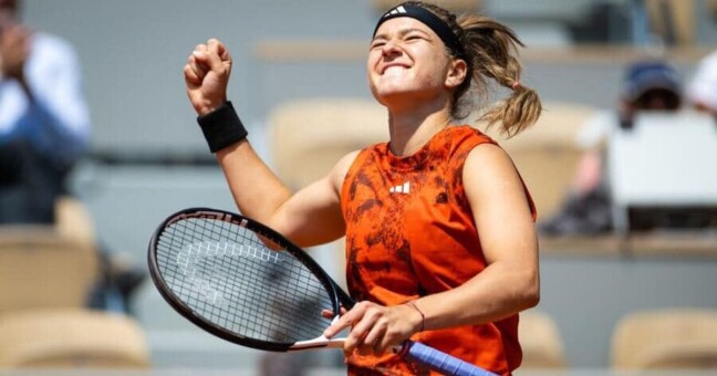 Karolína Muchová, zdroj: FB Karolina Muchova - WTA