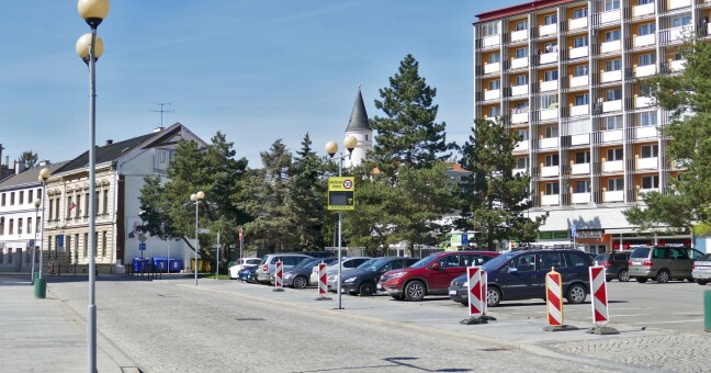 Parkoviště v Kratochvílově ulici, zdroj: Seznam Mapy