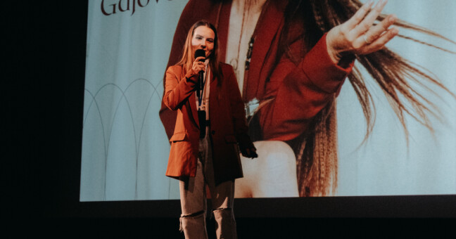 Barbora Gajová, zdroj: FuckUp Night Olomouc