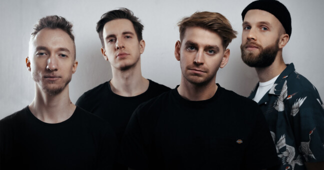 zleva Alois Pospíšil, Matěj Korger, Dan Holý a Michal Juřička, zdroj: Trocha Klidu