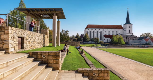 Klášterní zahrady v Litomyšli. Zdroj: město Litomyšl
