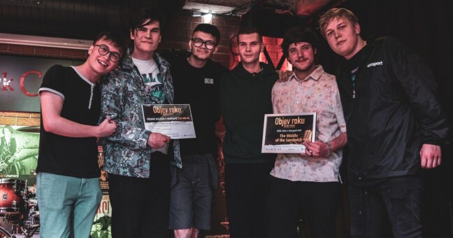 Vítězem 6. ročníku soutěže Objev roku Radia Haná se stala kapela The Middle of the Sandwich. 