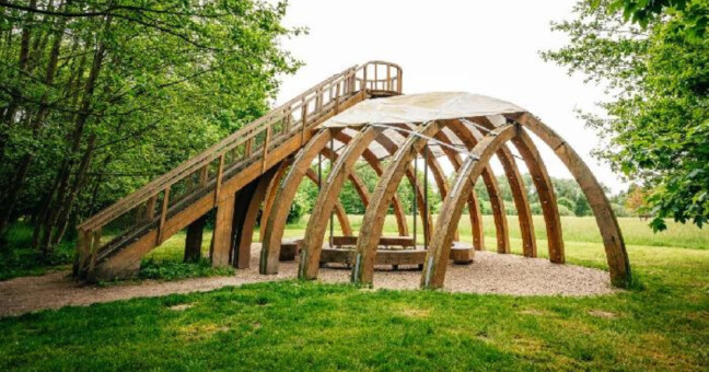 Lesní chrám v galerii Domu přírody, zdroj: EDO