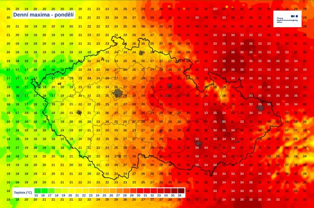 Zdroj: ČHMÚ