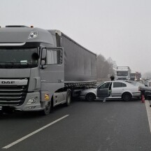 Nehoda na D35 u Mohelnice, zdroj: HZS Olomouckého kraje