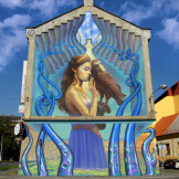 Mural na pomezí ulic Laffayetova a tř. Svobody, zdroj: SAFE