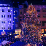 Vánoční strom v Olomouci