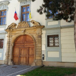 Křížkovského ulice, jedna z budov Filozofické fakulty Univerzity Palackého