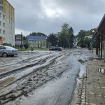 Ulice Tyršova po povodních 2024