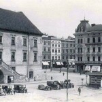 Horní náměstí, pohled na radnici