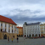 Horní náměstí, pohled na radnici
