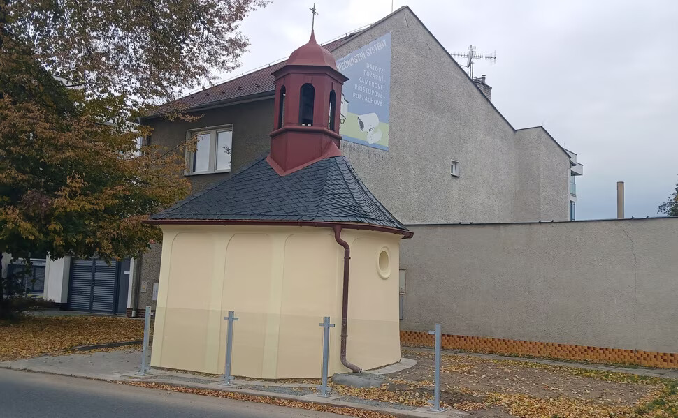 Kaple v ulici Lazecká