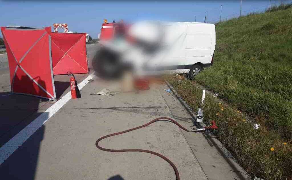 Dopravní nehoda na dálnici D1
