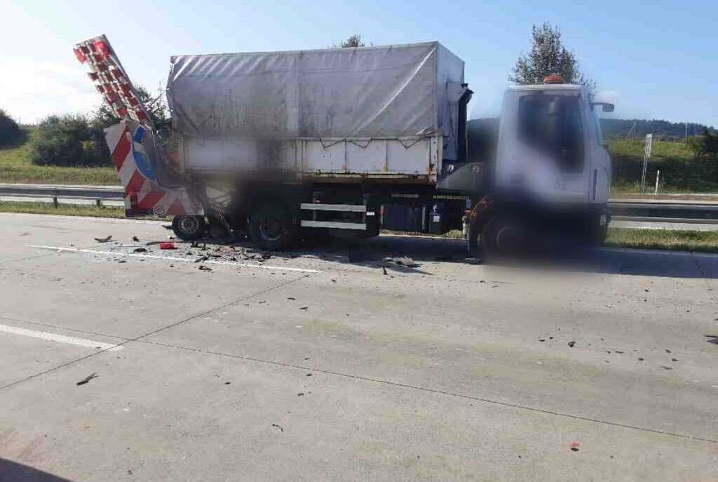 Dopravní nehoda na dálnici D1