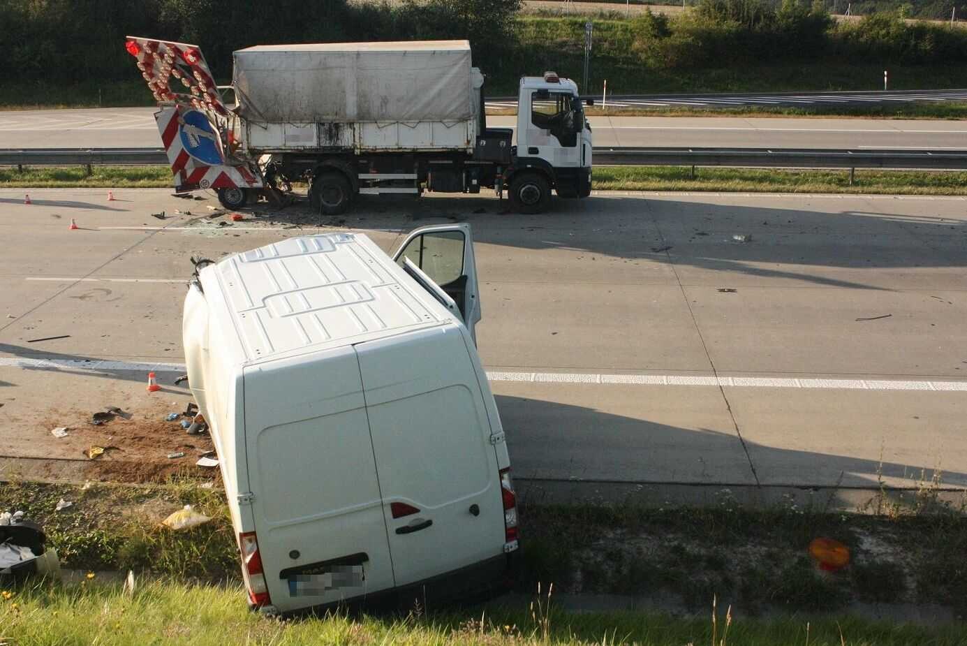 Dopravní nehoda na dálnici D1