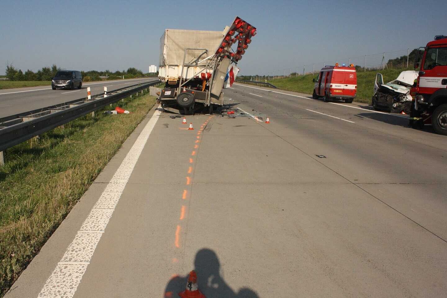 Dopravní nehoda na dálnici D1