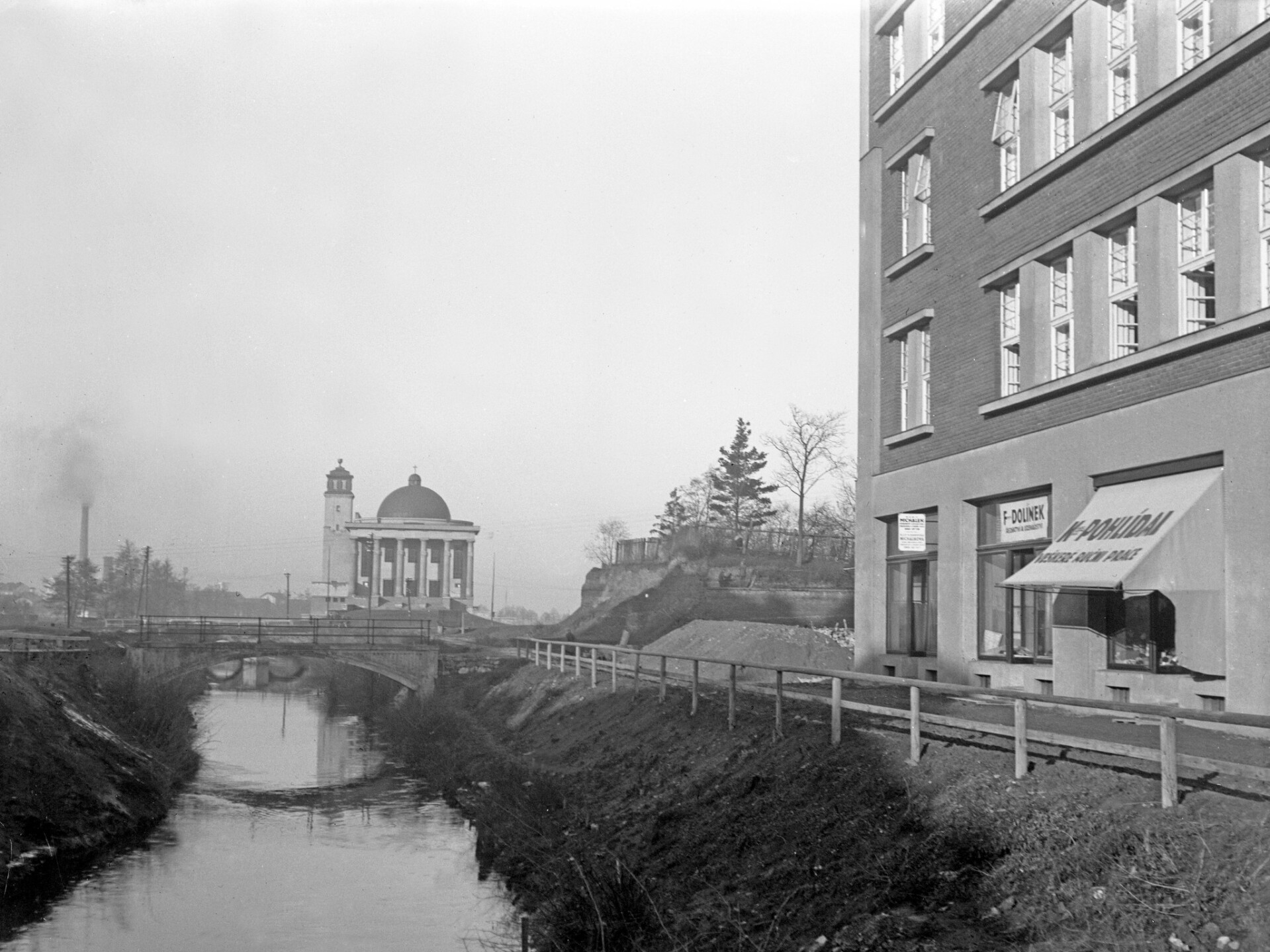 Pohled na Husův sbor