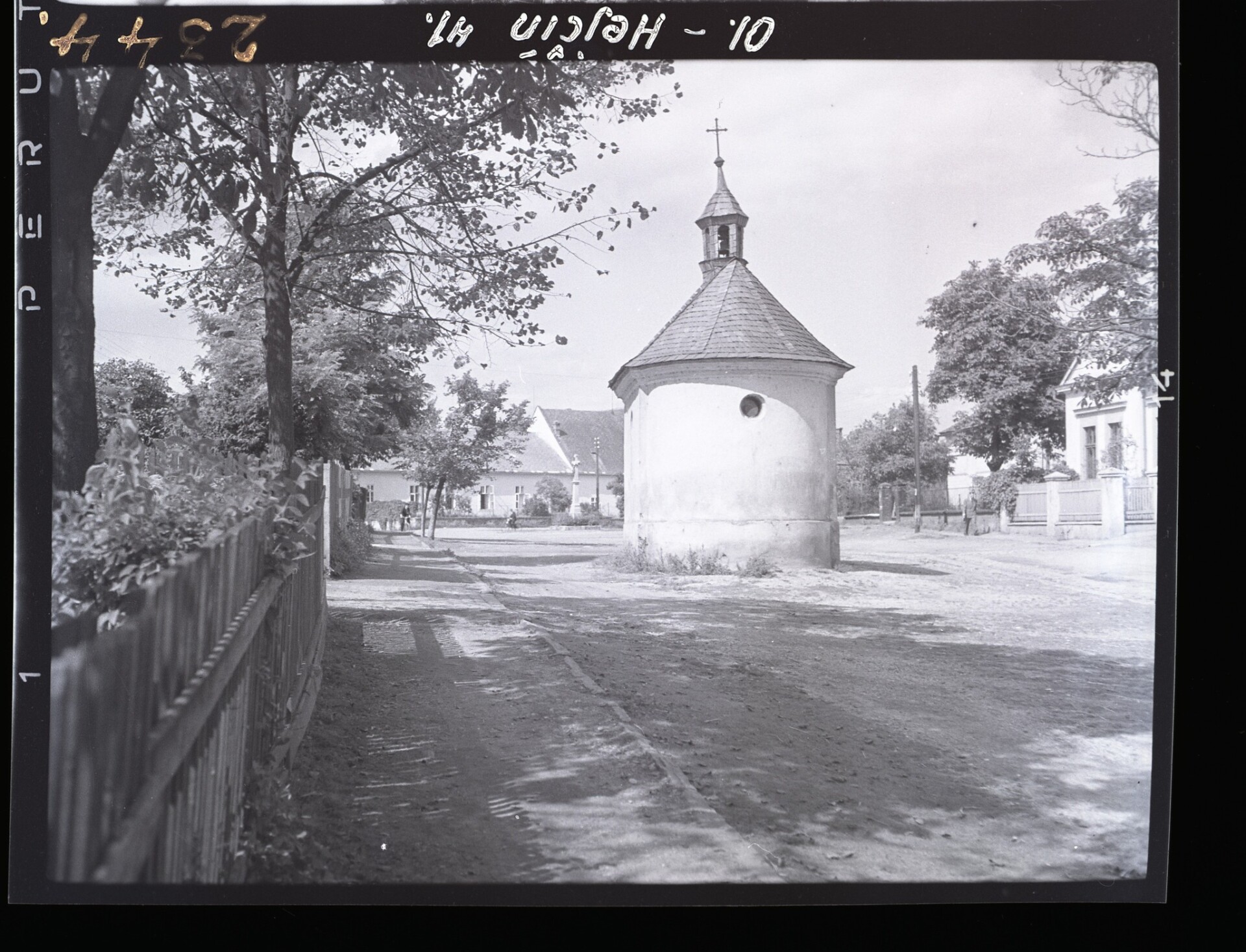 Mrštíkovo náměstí v Hejčíně, rok 1941