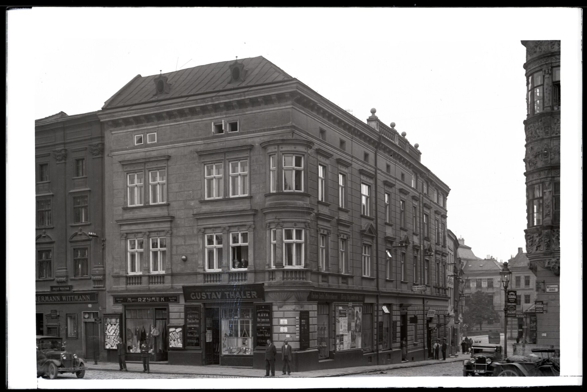 Dolní náměstí, rok 1930