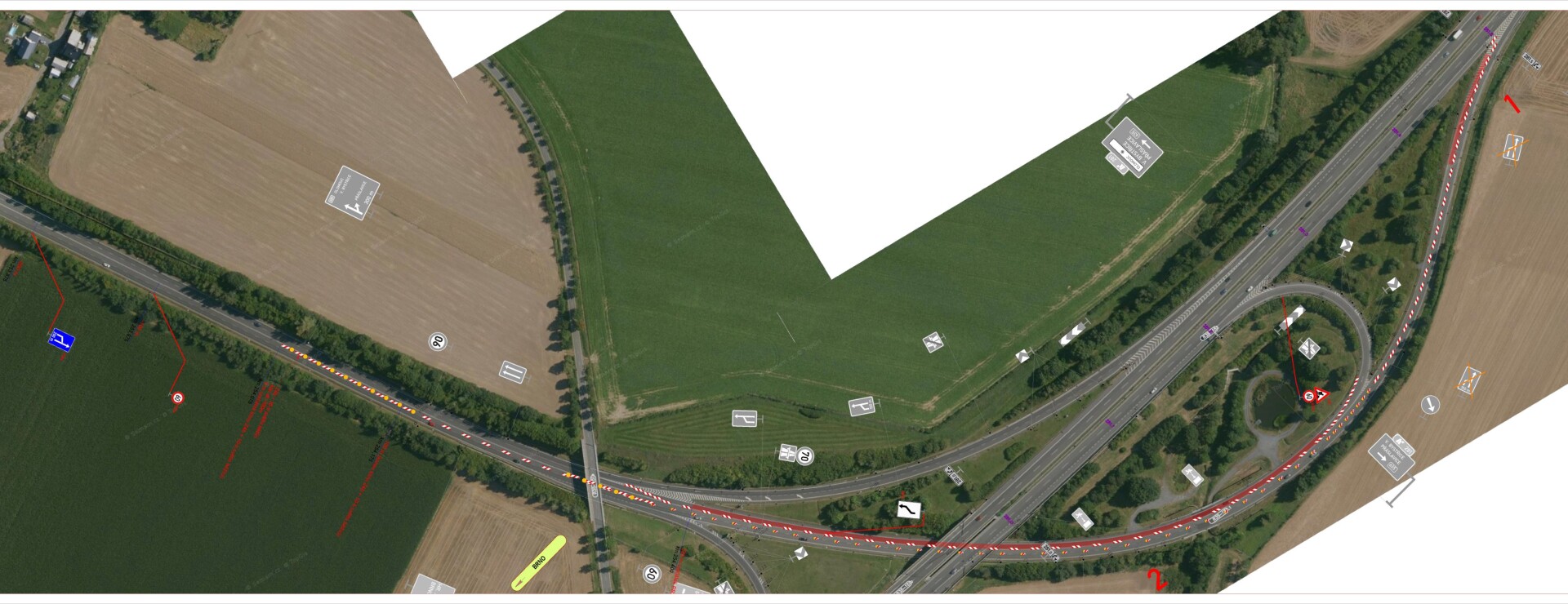 zdroj: Ředitelství silnic a dálnic Olomouckého kraje