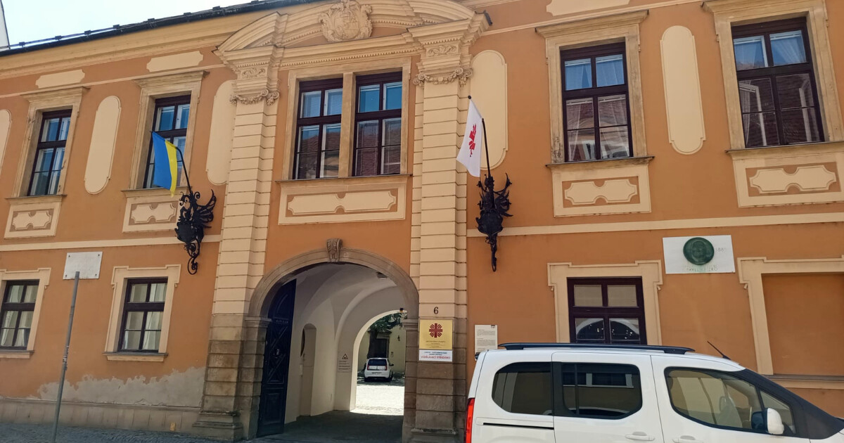 Křížkovského ulice, sídlo Arcidiecézní charity Olomouc