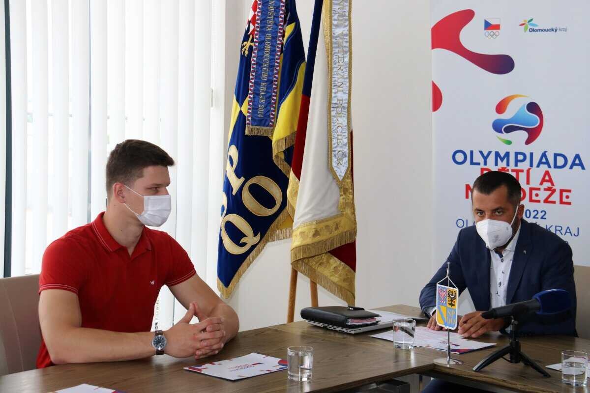 Ambasadora šermíř Jakub Jurka, Foto: Olomoucký kraj