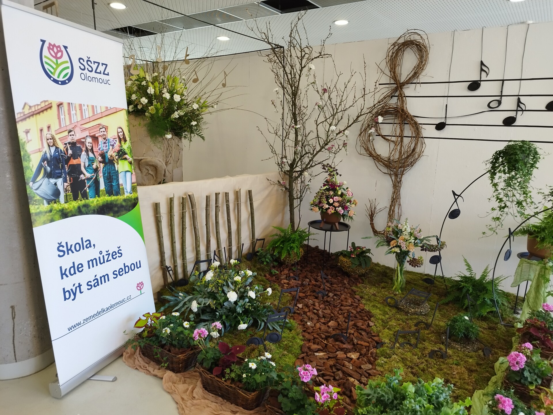 Expozice SŠZZ Olomouc