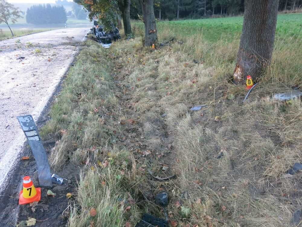 Nehoda Prostějovsko, foto: PČR