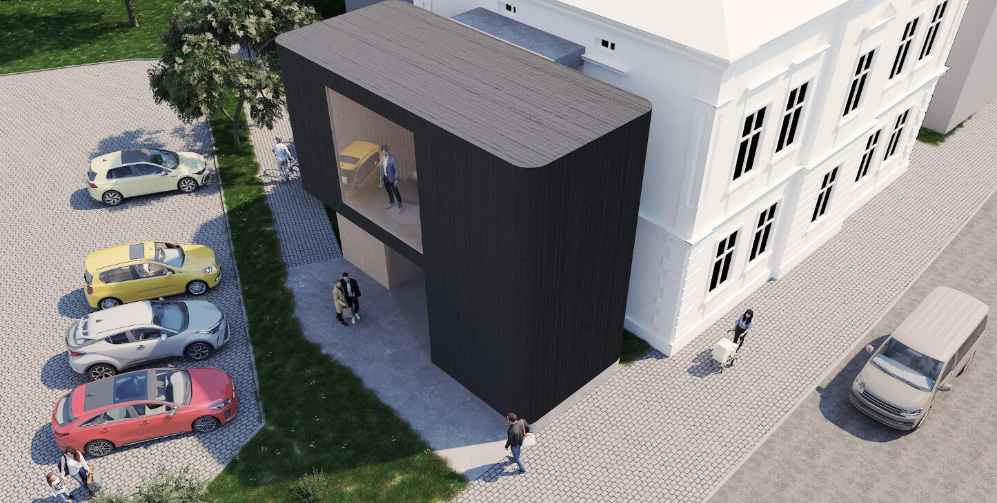 Návrh Inovačního centra Olomouckého kraje; Zdroj: Jeseník.org