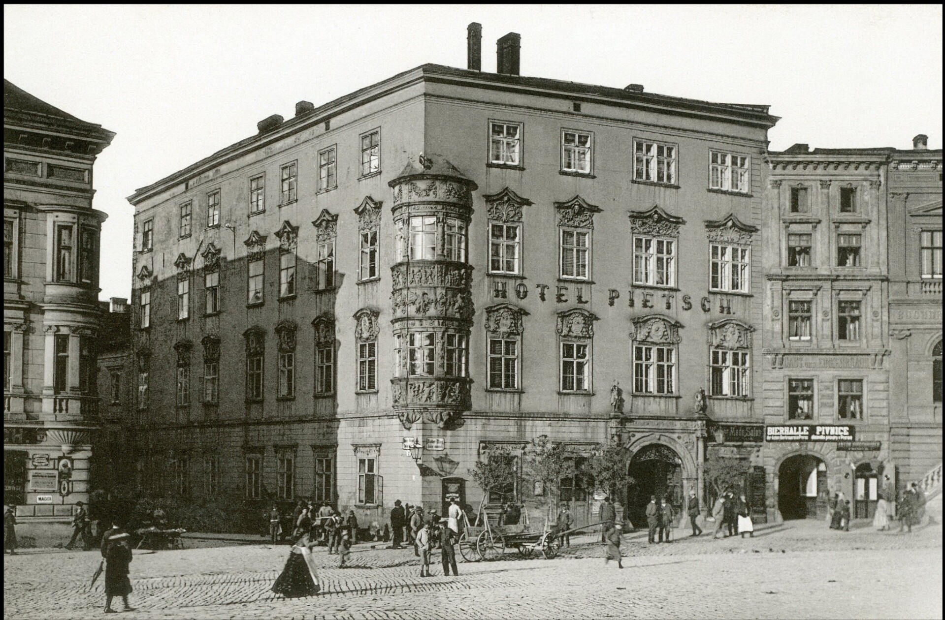 Hotel Pietsch, cca 1870