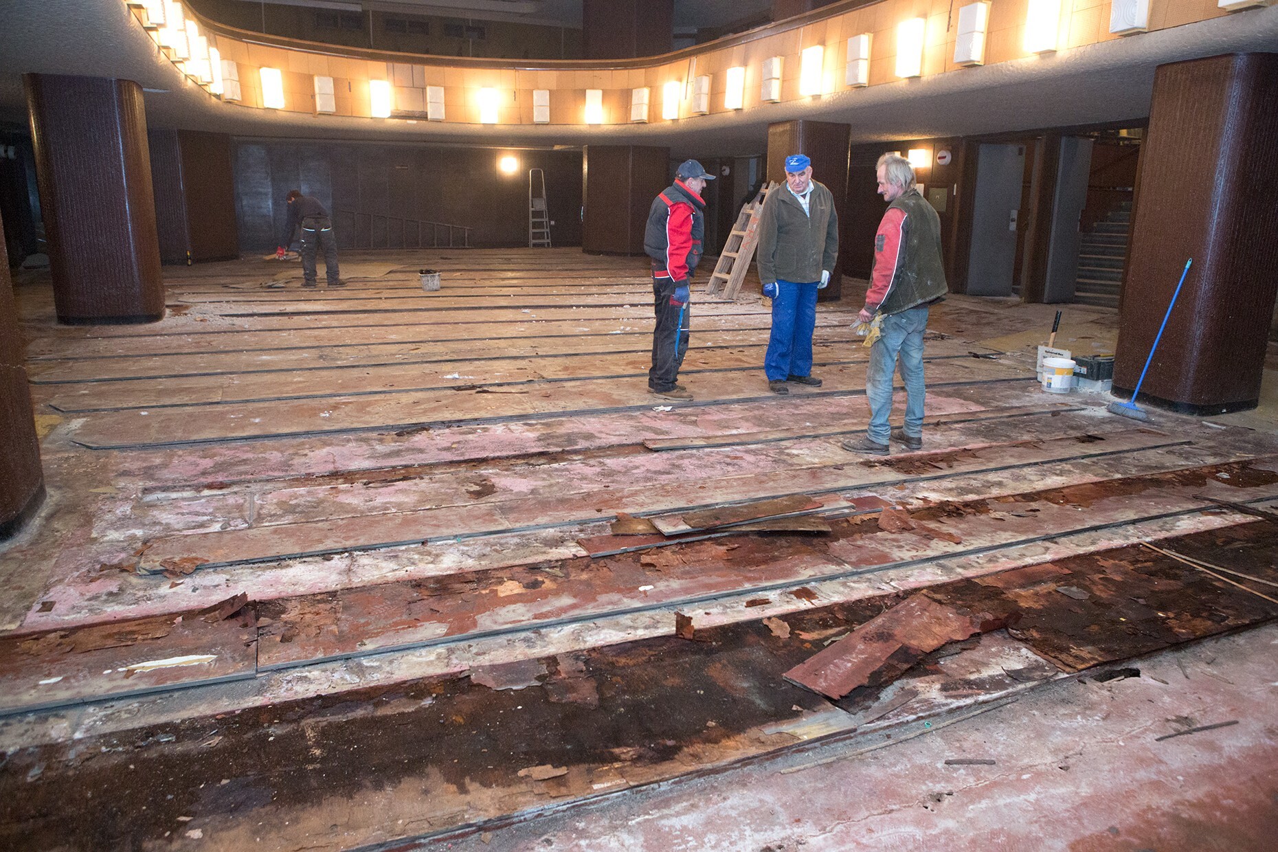 Interiér před rekonstrukcí | archiv MUO