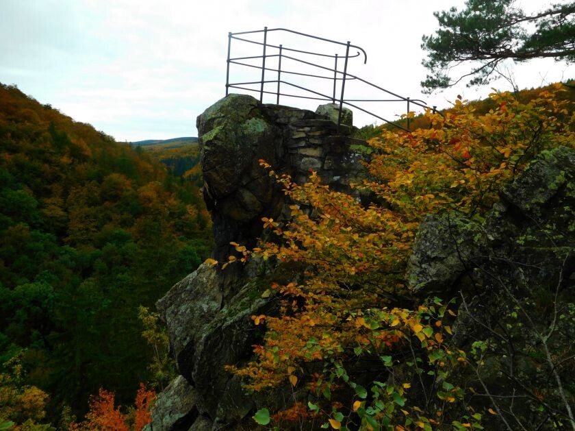 Vyhlídka Čertovy kazatelny; zdroj: mestojavornik.cz
